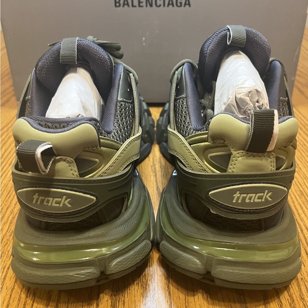Balenciaga‎ Track Sneaker (Green/Navy) - Picture 5 of 9